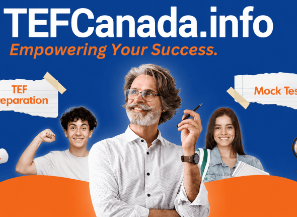 Students preparing for TEF Canada exam