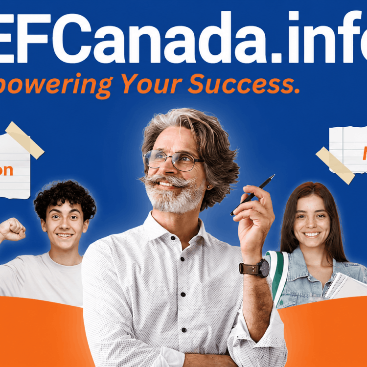 Students preparing for TEF Canada exam